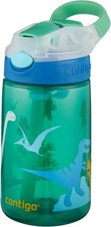 Butelka dla dzieci Contigo Gizmo Flip 420ml - Jungle Green Dino