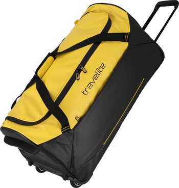 Torba podróżna wodoodporna na kółkach Travelite Basics - żółta