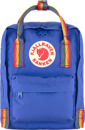 Plecak miejski Fjallraven Kanken Rainbow Mini - Cobalt Blue