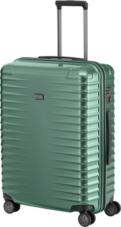 Walizka średnia Titan Litron 69 cm zielona