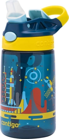 Butelka dla dzieci Contigo Gizmo Flip 420ml - Nautical Blue With Space