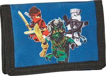 Portfel dziecięcy LEGO Ninjago Into the Unknown niebieski
