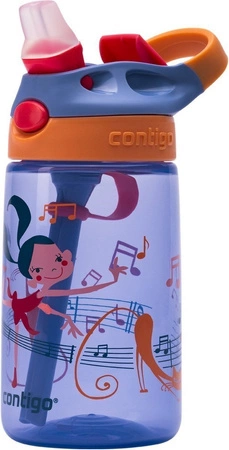 Butelka dla dzieci Contigo Gizmo Flip 420ml - Wink With Dancers Pink